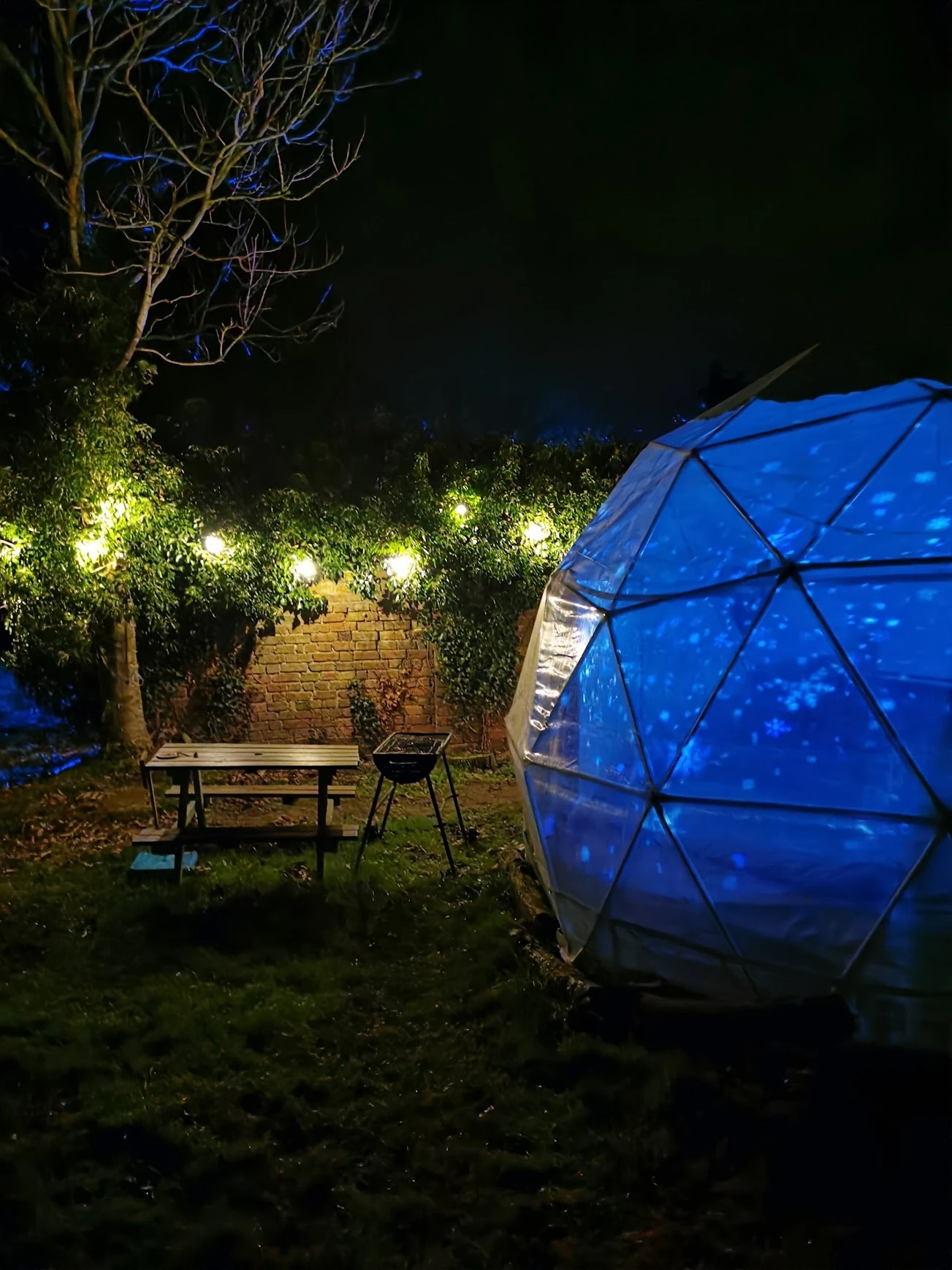 Dome 2 blue glow